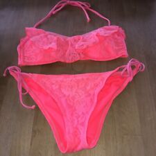 Hollister bikini neonpink gebraucht kaufen  Bopfingen