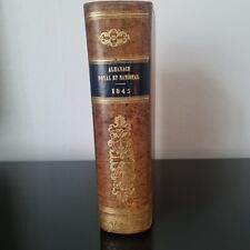 1845 almanach royal d'occasion  Nantes-