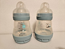 Usado, MAM Easy Start mamadeira anti-cólica guaxinim azul 5 oz 2 peças recém-nascido 0-2 meses comprar usado  Enviando para Brazil
