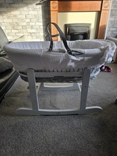 Elegant baby wicker for sale  NELSON
