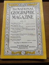 Vintage national geographic for sale  North Judson