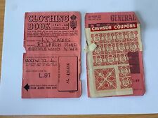 Clothing ration book for sale  DOLLAR