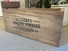 Antique wooden crate for sale  Oostburg