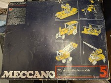 Meccano set vintage for sale  CROWTHORNE