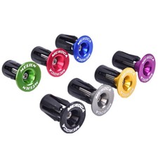 Usado, 2x Aluminium Lenker-Endkappen Lenkerendkappen Lenkerstopfen Fahrrad Bike Kappe comprar usado  Enviando para Brazil