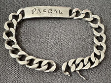 Bracelet gourmette pascal d'occasion  France