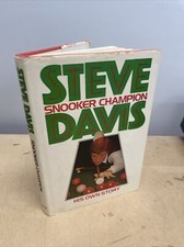 LIVRO ORIGINAL Esporte Retro Hard Pool Snooker Bilhar Steve Davis Champion comprar usado  Enviando para Brazil