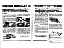 Holiday rambler page for sale  Kingwood