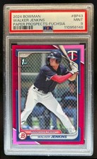 2024 Bowman Walker Jenkins Fuchsia 1º #9/299 Twins PSA 9 comprar usado  Enviando para Brazil