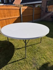 5ft folding round for sale  WIRRAL