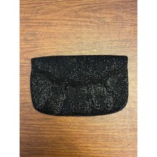 Bolsa de mão Walborg elegante vintage preta bolsa de mão para festa com miçangas comprar usado  Enviando para Brazil