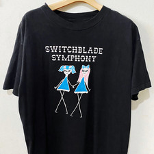Camiseta Switchblade Symphony Band tamanho P M L 234XL gifl para fã EL083, usado comprar usado  Enviando para Brazil