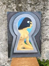 Tableau ancien huile d'occasion  Thonon-les-Bains