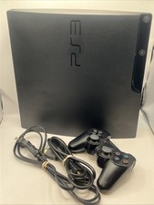 Console Sony PS3 Slim 3001B-300GB + controle OEM + cabos - testado comprar usado Console Sony PS3 Slim 3001B-300GB + controle OEM + cabos - testado comprar usado  Enviando para Brazil