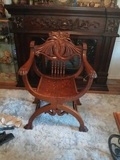 Antique oak carved for sale  Willis