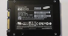 SSD Sata Samsung MZ-75E250 MZ7LN250 850 EVO 250GB 2.5" 100% Saúde comprar usado  Enviando para Brazil