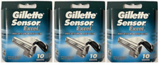 Lâminas de barbear Gillette Sensor Excel - 30 cartuchos comprar usado  Enviando para Brazil