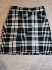 Black white tartan for sale  STOKE-ON-TRENT