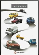 Vauxhall van range for sale  UK
