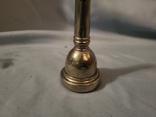 Bocal de trombone Benge 12C banhado a prata haste pequena/curta comprar usado Bocal de trombone Benge 12C banhado a prata haste pequena/curta comprar usado  Enviando para Brazil