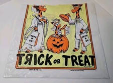 Bolsa de doces vintage Toys R Us Halloween bolsa truque ou guloseima abóbora corte Geoffrey 619671, usado comprar usado  Enviando para Brazil