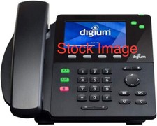 Teléfono IP Digium D62 usado buen estado (1TELD062LF) Sangoma grado asterisco "B" segunda mano  Embacar hacia Mexico