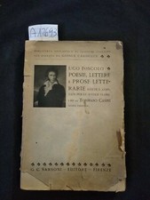 Ugo foscolo poesie usato  Bracciano