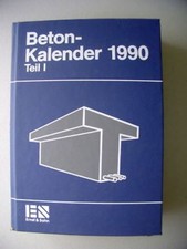 Betonkalender 1990 teil gebraucht kaufen  Eggenstein-Leopoldshafen