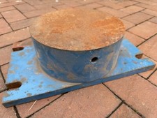 Stahlplatte massiv rund gebraucht kaufen  Klingenberg