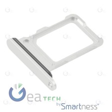 Carrello Sim per Apple iPhone 15 Pro / Pro Max Slot DUAL SIM TRAY Bianco na sprzedaż  Wysyłka do Poland