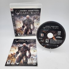 Enemy Territory Quake Wars (PlayStation 3 PS3) completo na caixa com manual na caixa, usado comprar usado  Enviando para Brazil
