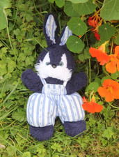 Ancienne peluche lapin d'occasion  France