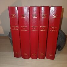 Discours messages charles d'occasion  Biscarrosse