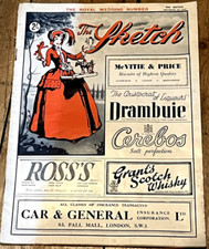Vintage 1947 sketch for sale  KINGS LANGLEY