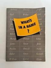 Vintage name paper for sale  Savannah