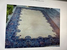 12 x19 hand knotted area rug for sale 12 x19 hand knotted area rug for sale Pasadena