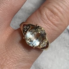 Yellow beryl diamond for sale  UK