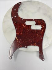 Pickguard guitarra estilo baixo precisão Fender Japão ajuste 4 dobras tartaruga vermelha comprar usado  Enviando para Brazil