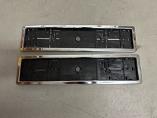 Kennzeichenhalter edelstahl po gebraucht kaufen  Hamburg