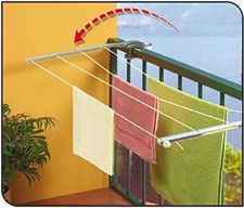 Stendipanni balcone pieghevole usato  Rimini