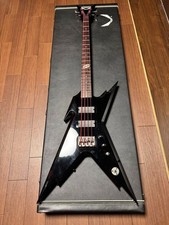 Baixo elétrico Dean guitarra preta com estojo rígido original do Japão, usado comprar usado  Enviando para Brazil