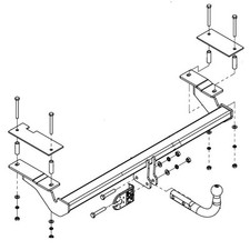 Swan neck tow for sale  BELFAST