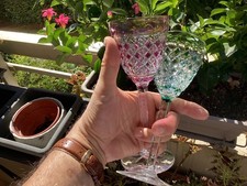 Verres couleurs cristal d'occasion  Nice-
