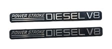01-03 Ford F250 F350 7.3 7.3L Powerstroke Turbo Diesel V8 emblemas de emblema de porta fabricante de equipamento original comprar usado  Enviando para Brazil