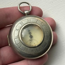 10 Tros 5 Levees En Rubis Ancien Poche Montre & Extérieur Étui Tic-Tac À Repair comprar usado  Enviando para Brazil