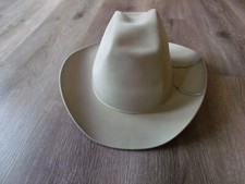 CHAPÉU VINTAGE RESISTOL AUTO-CONFORMIDADE COWBOY WESTERN TAMANHO 7 3/8 comprar usado  Enviando para Brazil