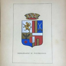 Litografia bergamaschi ponteco usato  Scandicci