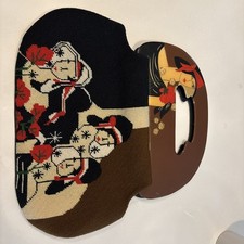 Bolso Patricia Smith Moon 1980/Estilo Art Deco Asas Acrílicas Pintadas a Mano segunda mano  Embacar hacia Mexico
