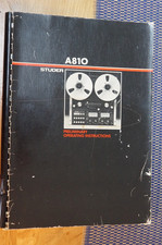 studer a810 for sale  SOUTHAMPTON
