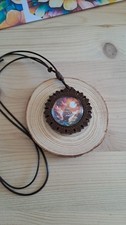 Collier cabochon bois d'occasion  Bessèges